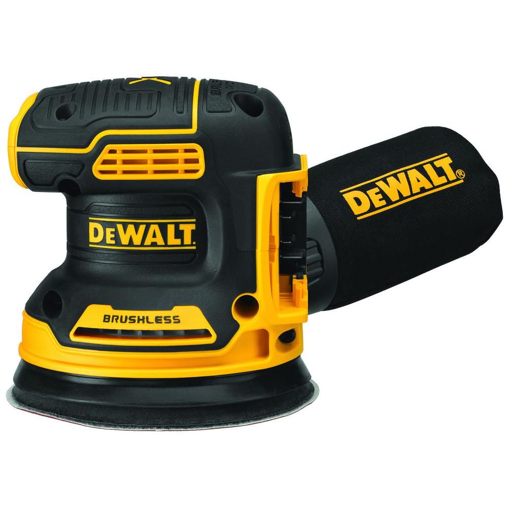 DEWALT 20-Volt MAX XR Cordless Brushless 5 in. Random Orbital Sander (Tool-Only)-DCW210B - The H... | The Home Depot