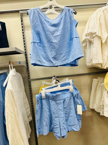 $14 for linen top and $10.50 for linen shorts! New blue color!


#LTKStyleTip #LTKSaleAlert #LTKTravel