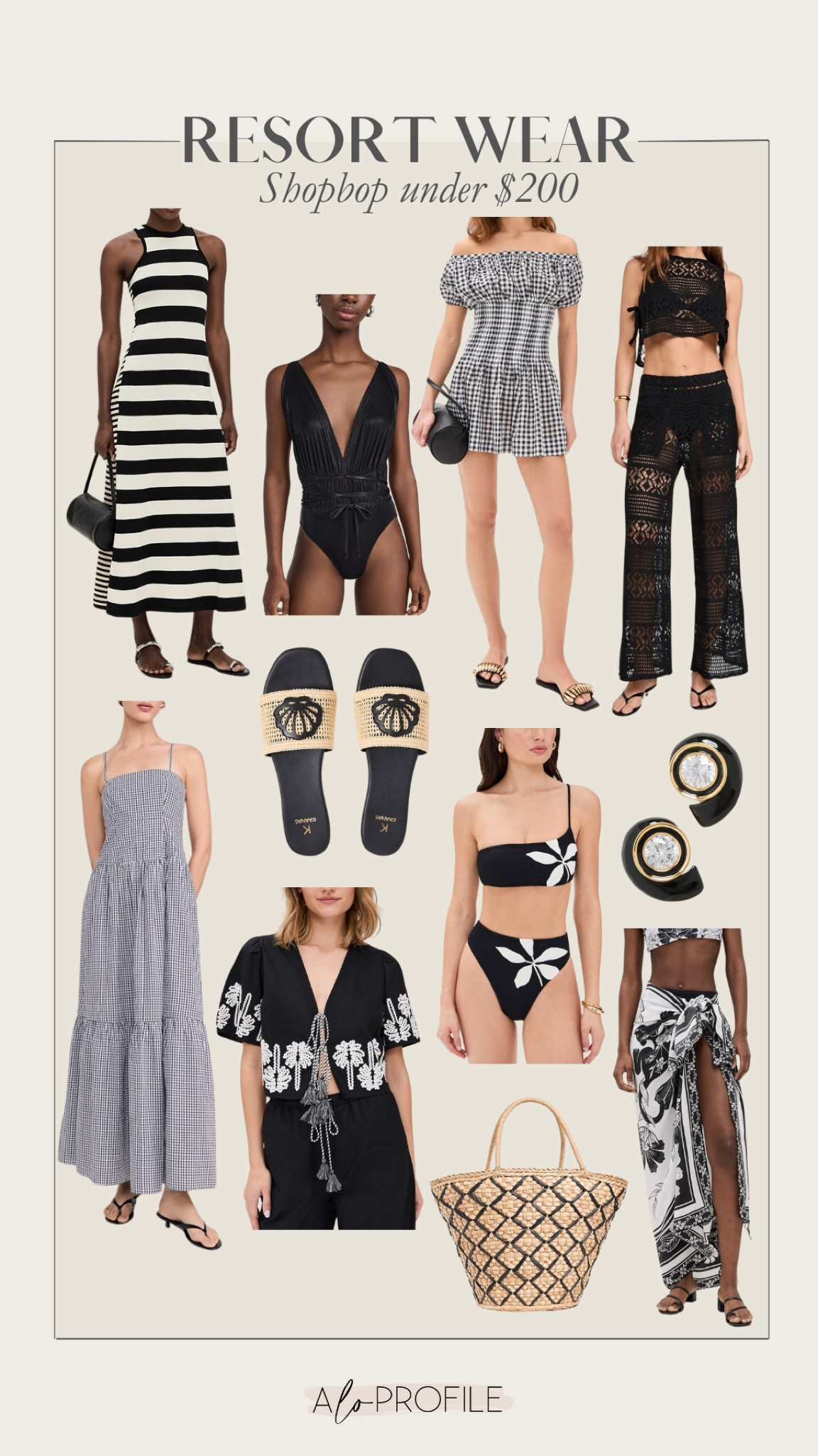 Shopbop Resort Wear Under $200 // Shopbop, resort wear, vacation looks, vacation outfits, vacay style, spring outfits, beach vacation, swimwear, vacation outfit ideas  