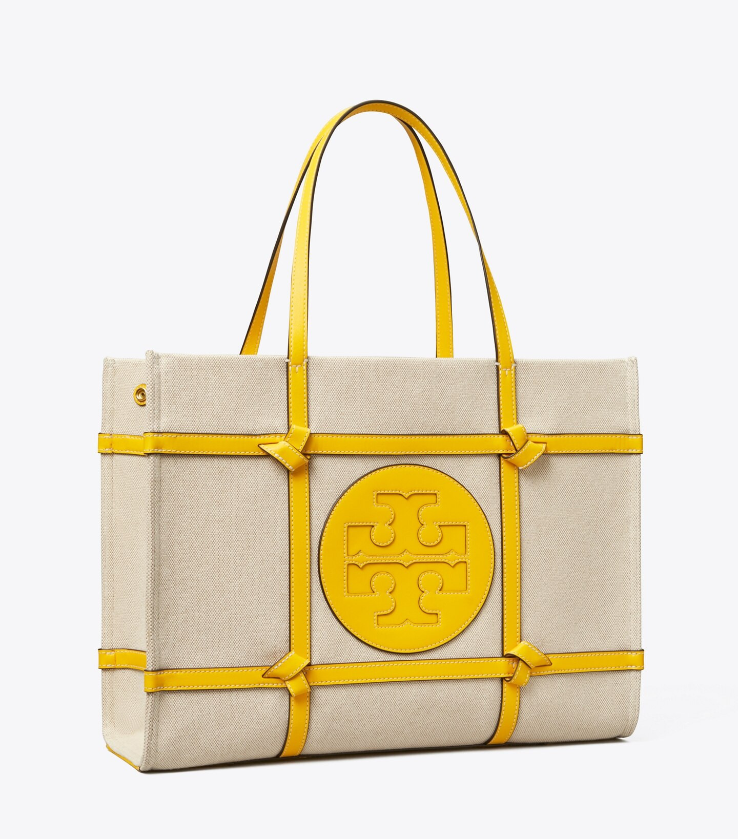 Ella Canvas Quadrant Knot Tote Bag | Tory Burch (US)