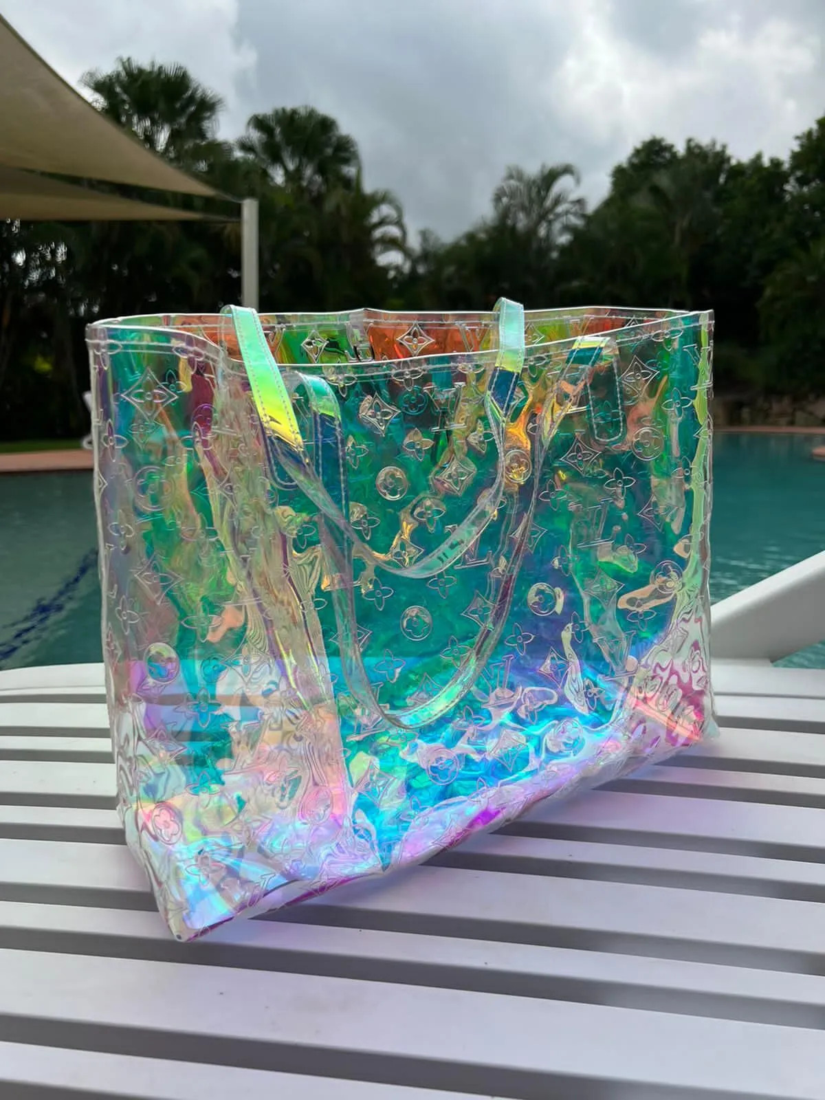 Best And Cheapest Cosmetic Bags & Cases Dupe Dazzle Colour Transparent Portable Laser Bag Shoulde... | DHGate