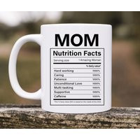 Mom Nutritional Facts Coffee Mug Funny Gag Mother's Day Gifts From Daughter Son Husband | Etsy (US)