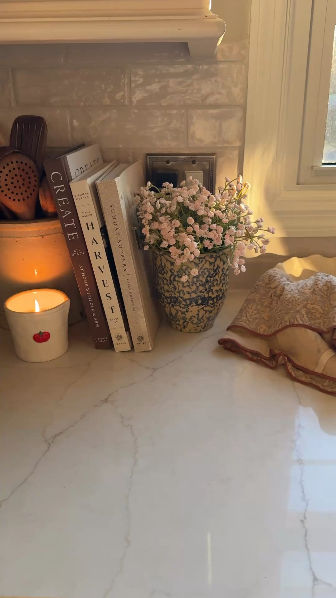 Kitchen styling and my favorite decor pieces for adding warmth to a white kitchen. 🤍

#LTKHome