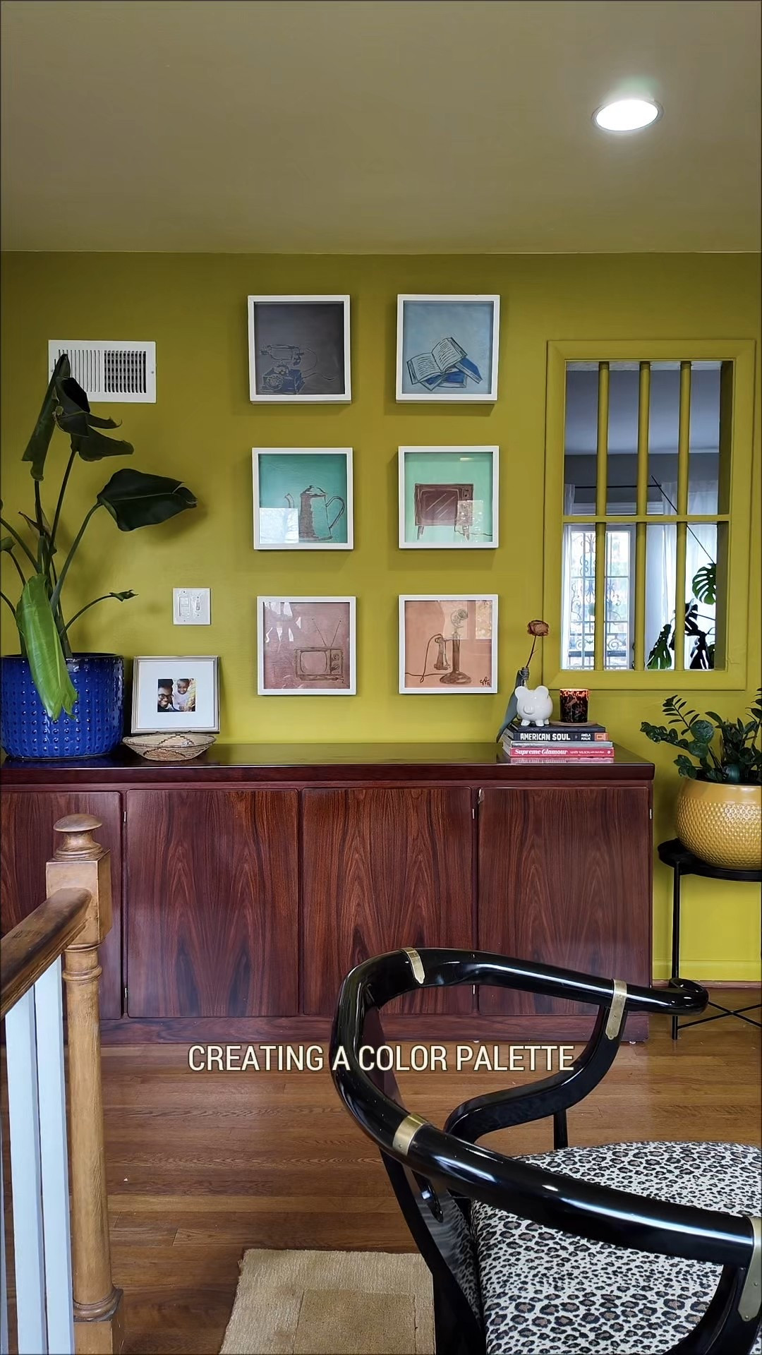 I created the perfect color scheme! Shop the room! 