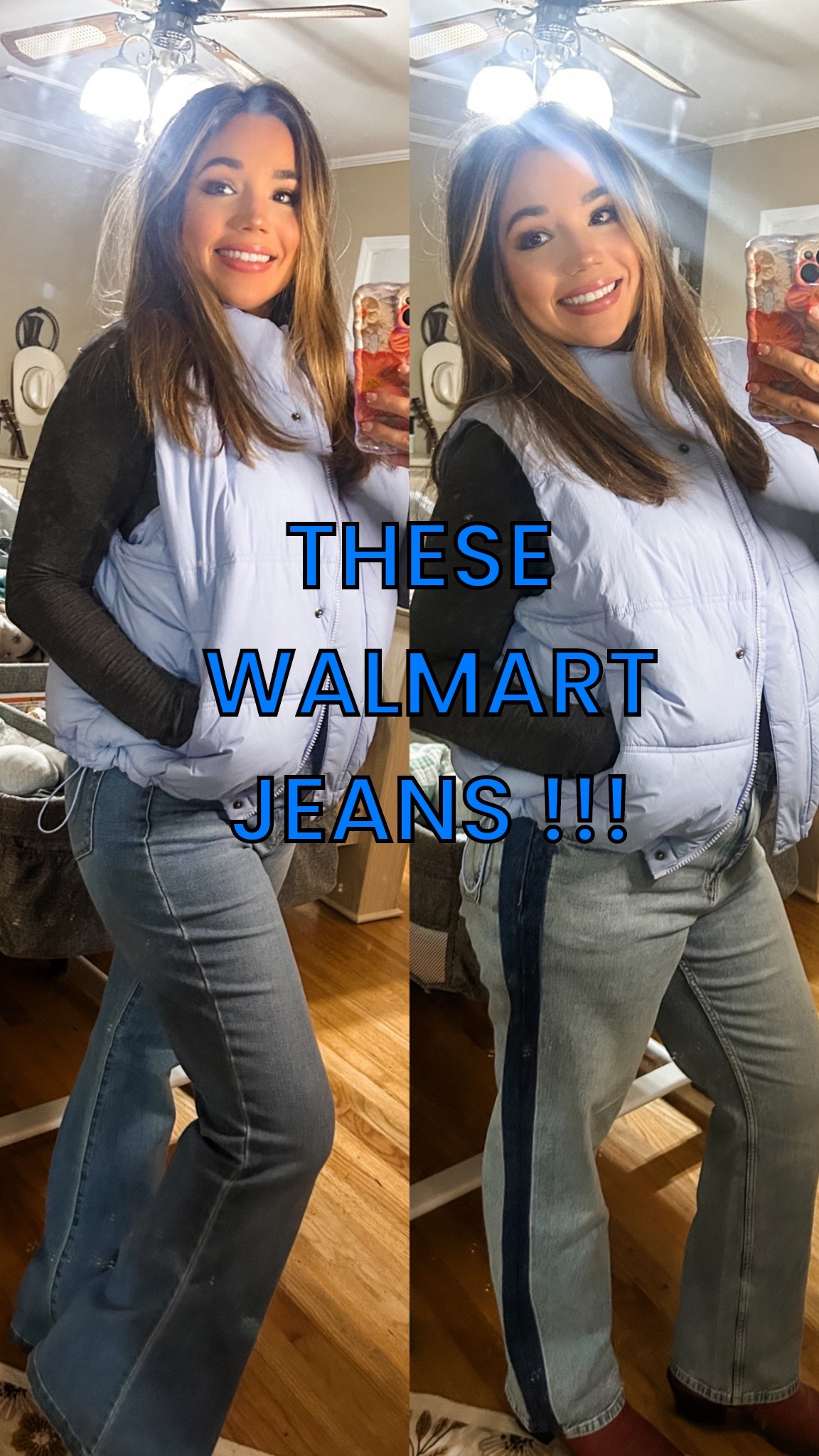 The best fit 💙 postpartum/ mom jeans! 

#LTKootd #LTKGiftGuide #LTKmomlife