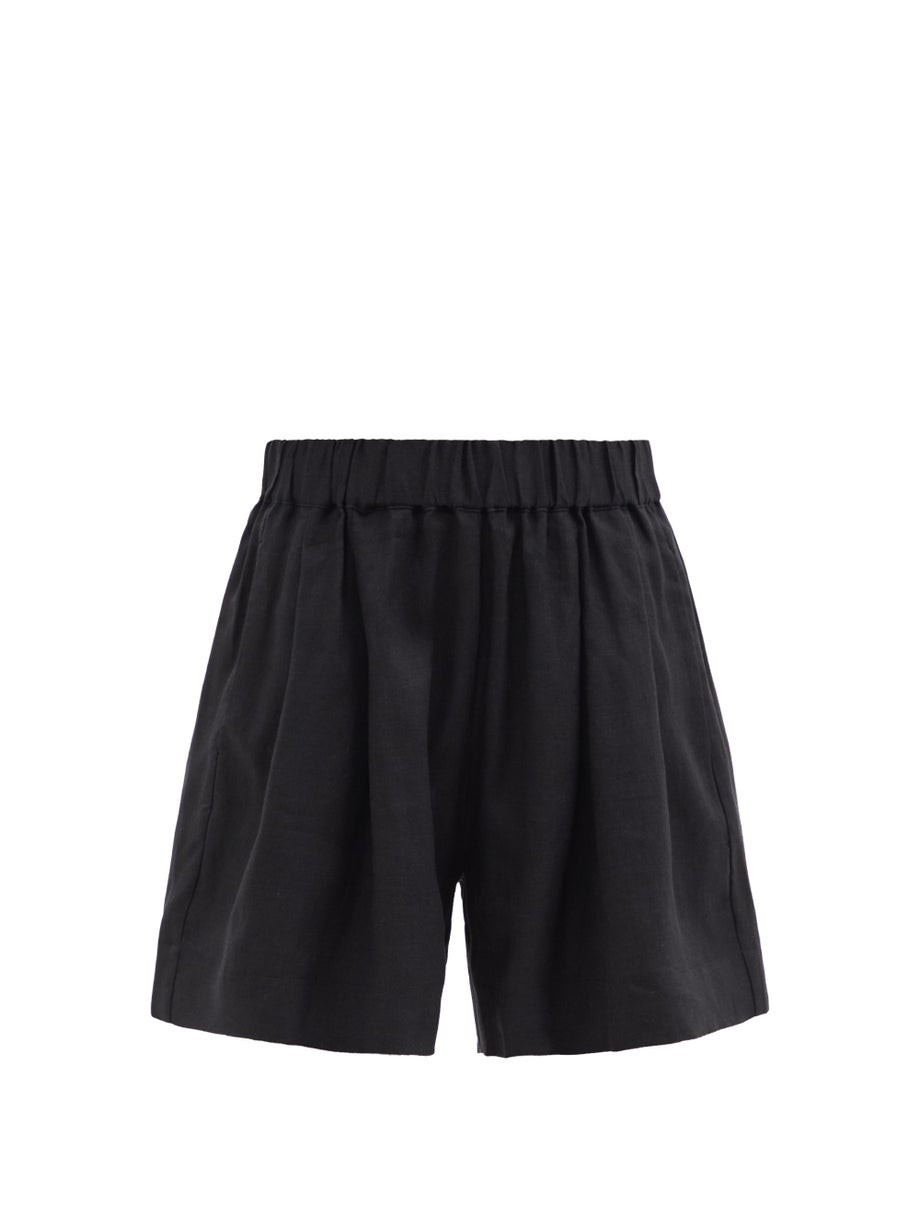 Zurich organic-linen cambric shorts | Asceno | Matches (US)