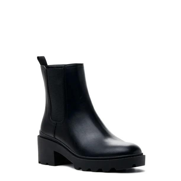 Time and Tru Women's Unit Chelsea Boots | Walmart (US)
