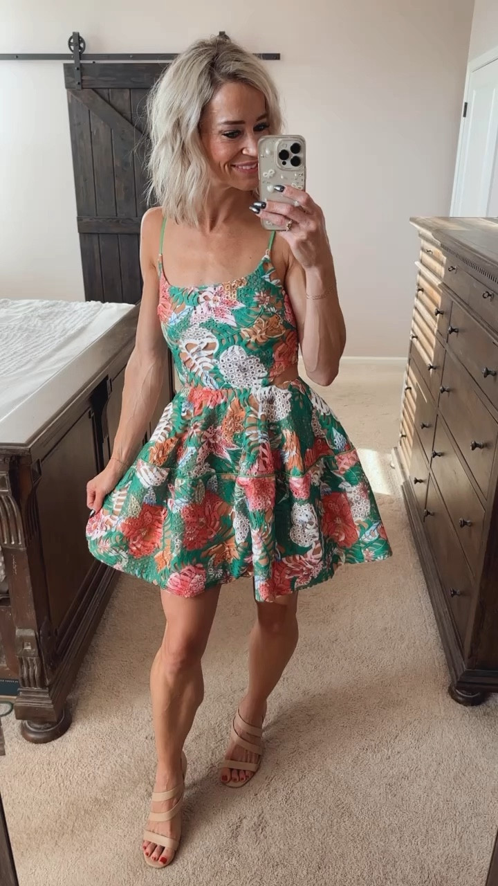 Little green dress 
I love this Elliatt dress from Revolve and the fun detail in the back. You can still wear a strapless bra with this and both sections zip up. I’m in an XS

#LTKover40 #LTKbeauty #LTKstyletip