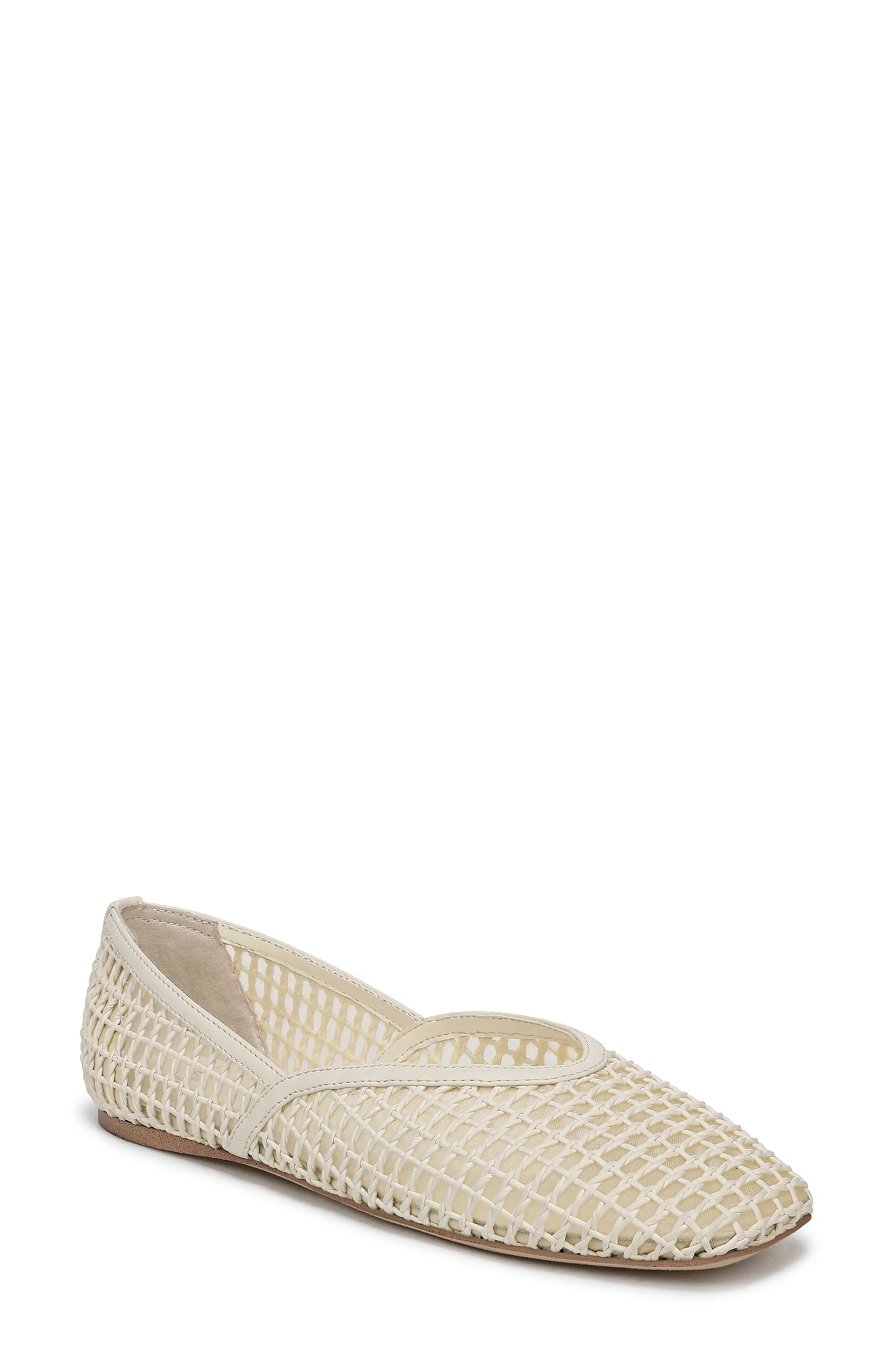 Flexa Square Toe Mesh Flat (Women) | Nordstrom | Nordstrom