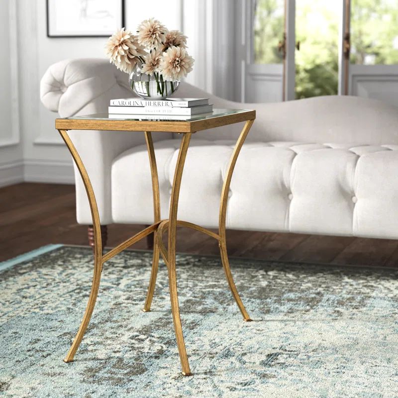 Kelly Clarkson Home Anya Glass End Table & Reviews | Wayfair | Wayfair North America