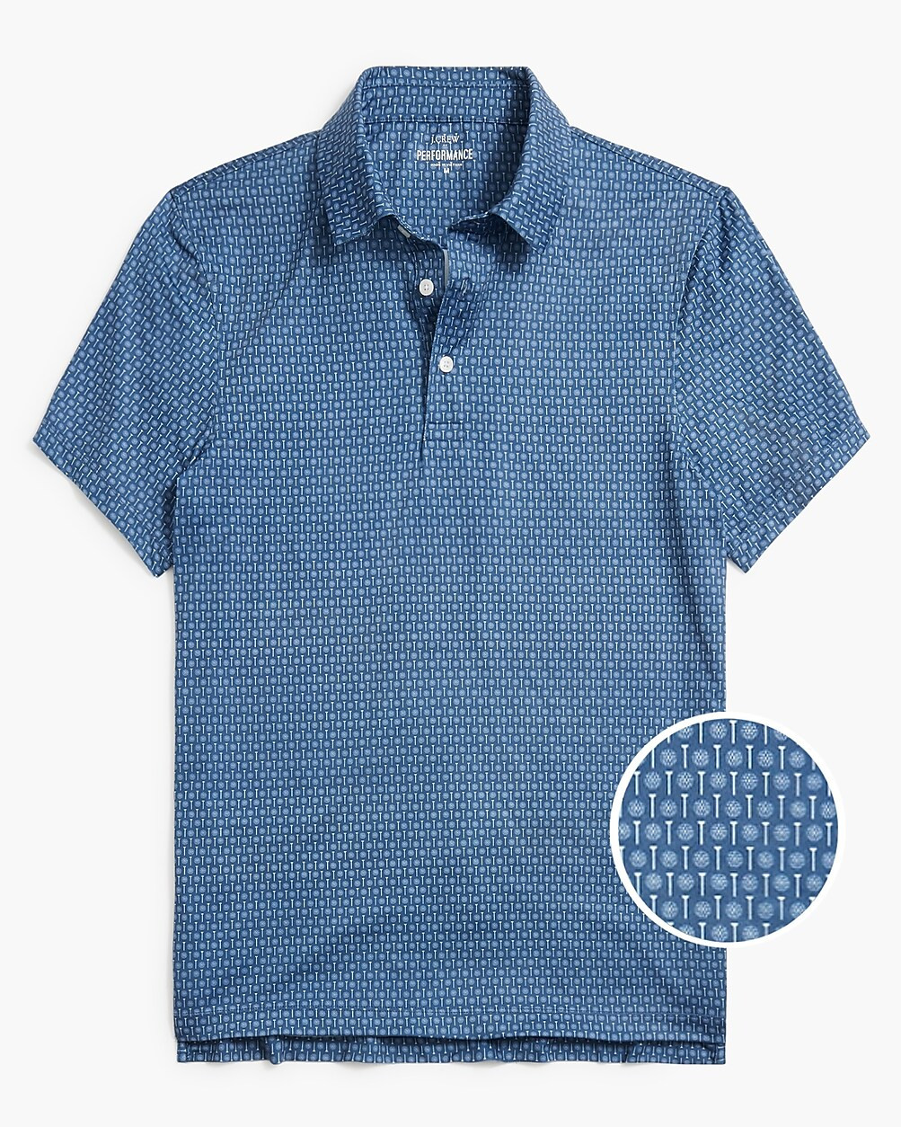 Printed performance polo shirt | J.Crew Factory