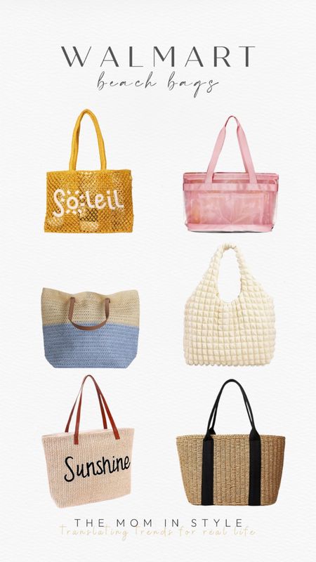 Walmart beach bags, walmart summer accessories, walmart summer bags 

#LTKFindsUnder100 #LTKFindsUnder50