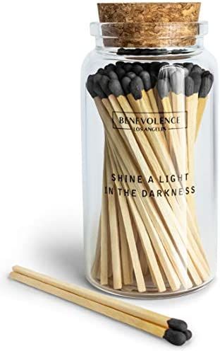 Decorative Matches, Premium Wooden Matches | Artisan Long Matches for Candles, Matches in a Jar |... | Amazon (US)