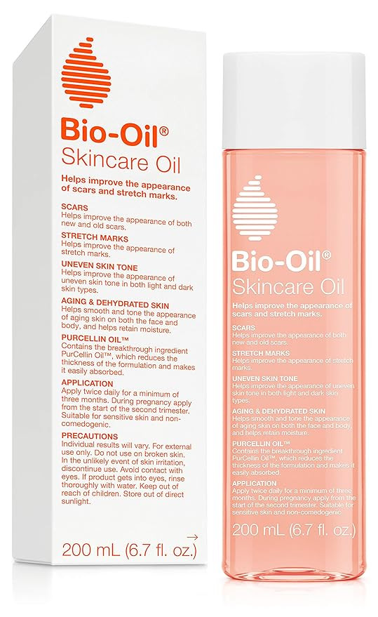 Bio-Oil Skincare Oil, Body Oil for Scars and Stretchmarks, Serum Hydrates Skin, Non-Greasy, Derma... | Amazon (US)