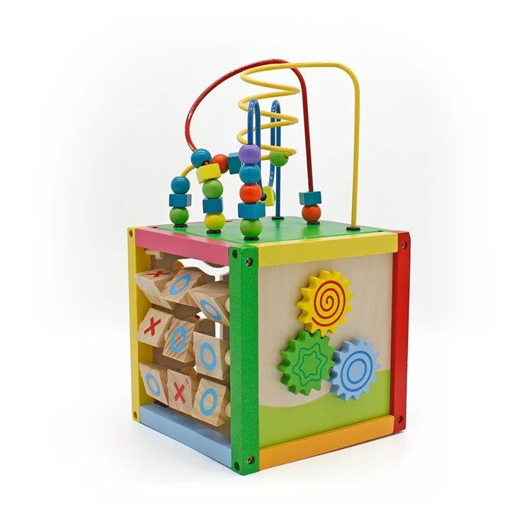 Wooden Cube Maze Educational Toy Playsets for 3-8 Girls and Boys, DIY Children Activity Center Le... | Walmart (US)