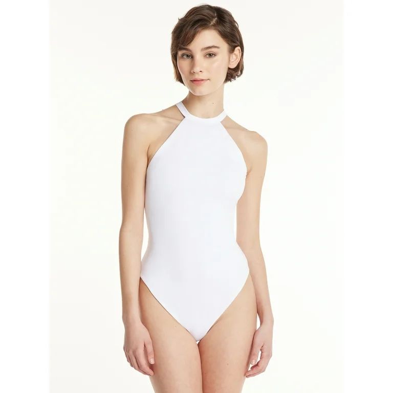 Madden NYC Women's High Neck Bodysuit, Sizes XS-XXXL | Walmart (US)