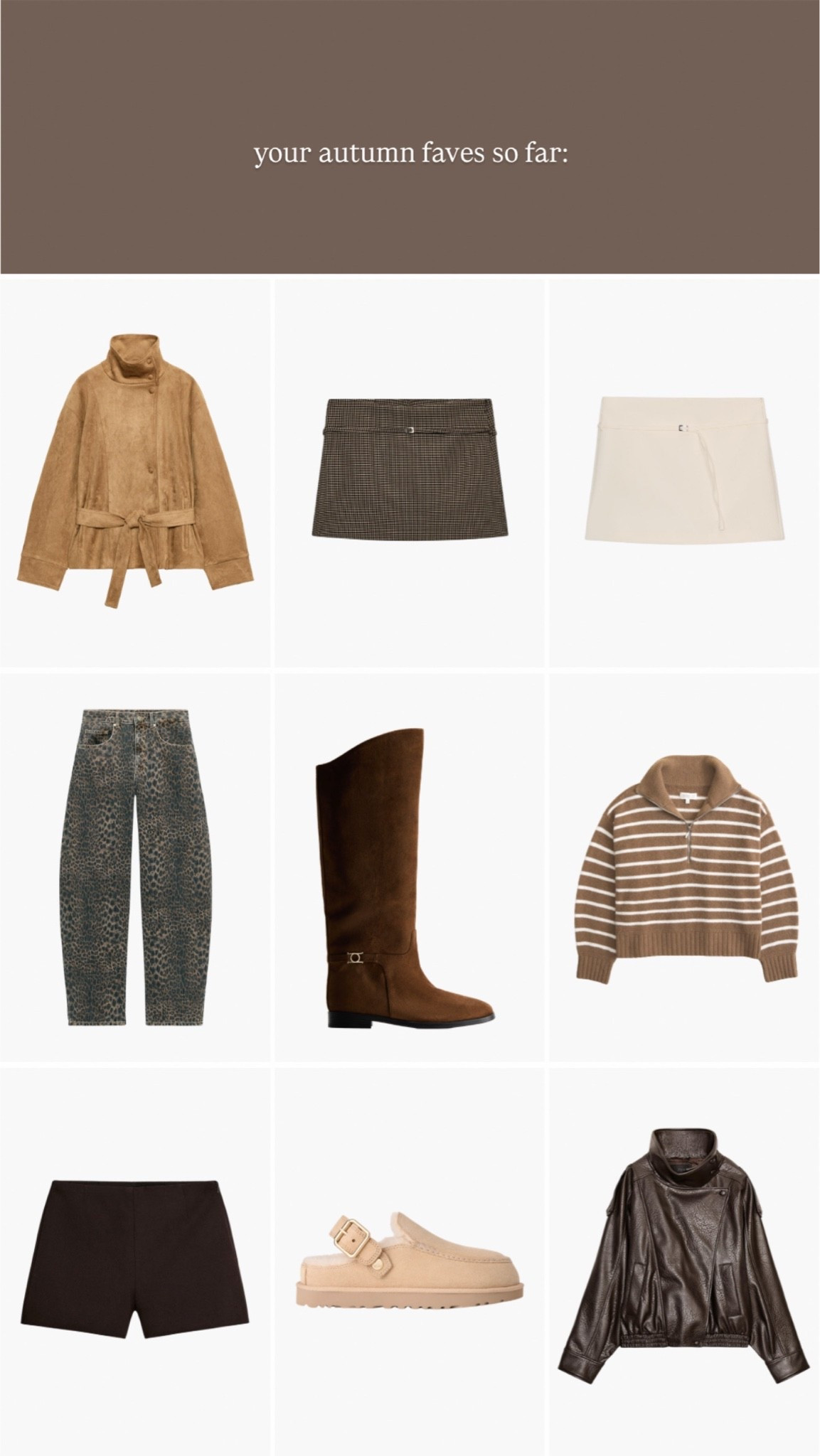 Your autumn faves so far 🍂🤎

#LTKautumn #LTKeurope #LTKstyletip
