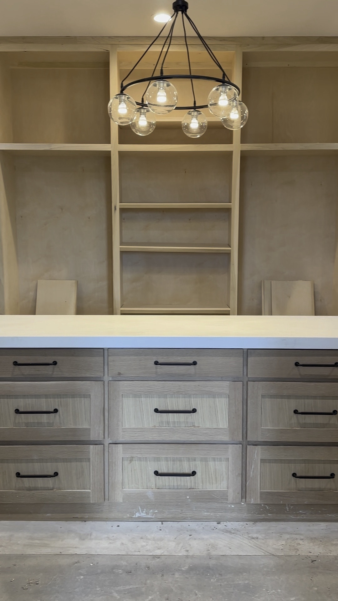 Primary closet chandelier— a total steal. Purchased for $99 on sale but even without a sale, this is a super affordable find that elevates any space! And it’s kinda fun looking too 🖤🖤

#LTKfamily #LTKsalealert #LTKVideo