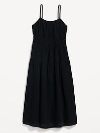 Waist-Defined Smocked Tiered Midi Cami Dress for Women | Old Navy (US)