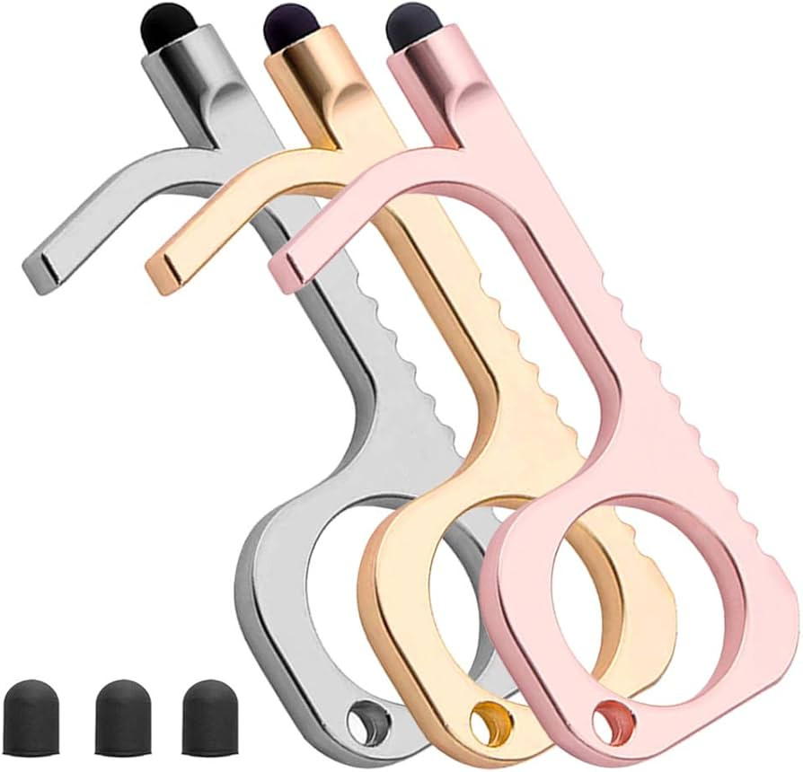 WINWANG No Touch Door Opener Tool Multifunctional Touchless Door Opener with Stylus Tool Button P... | Amazon (US)