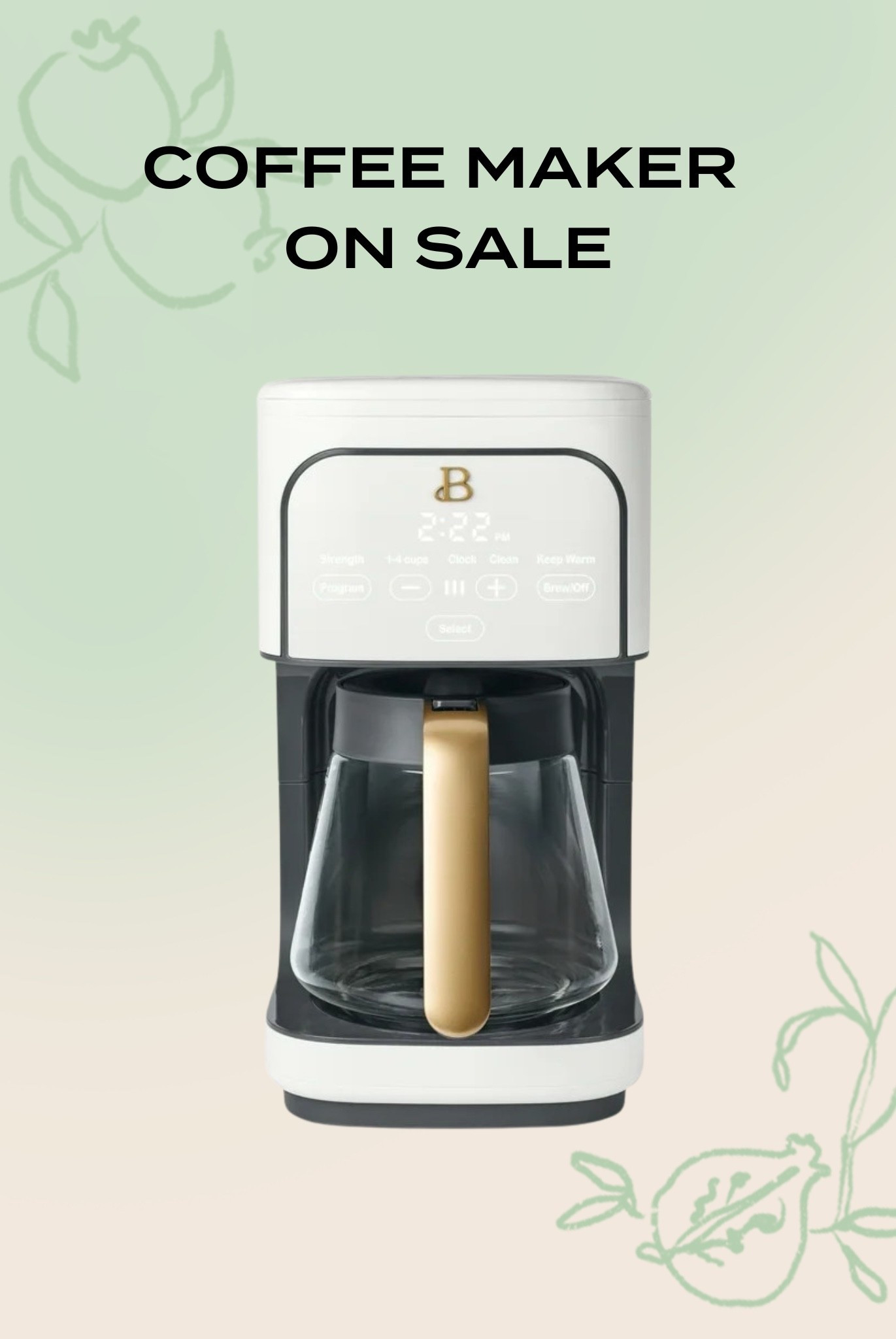 Coffee maker on sale

#LTKHome #LTKFindsUnder100 #LTKSaleAlert