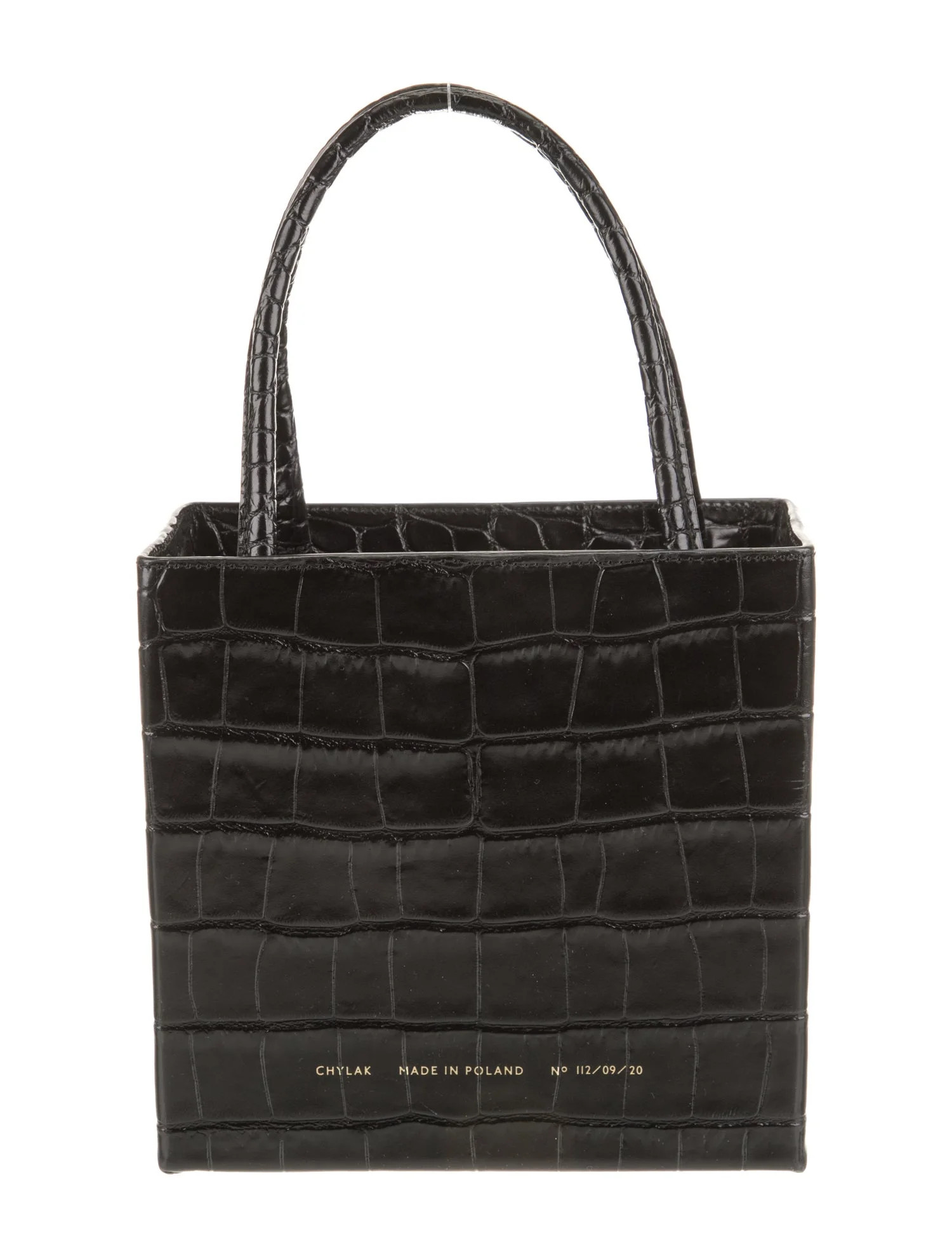 Embossed Leather Shoulder Bag | The RealReal