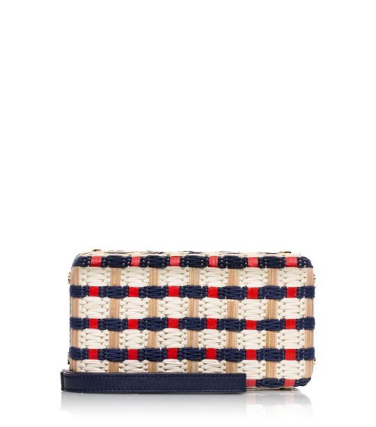 DAISY MULTI-STRAW CLUTCH | Tory Burch US