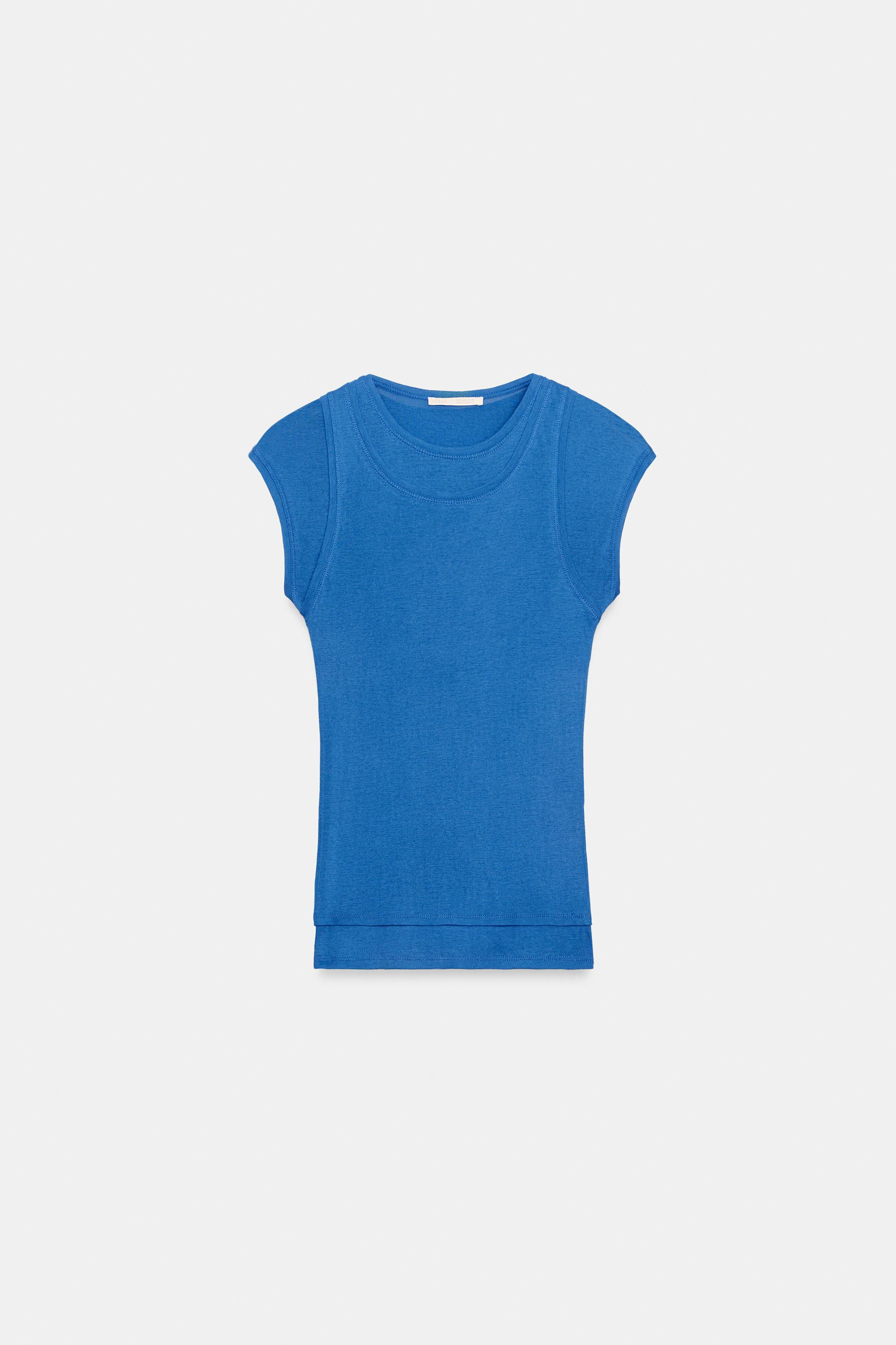 SUPIMA\u00ae DOUBLE EFFECT T-SHIRT | Zara US