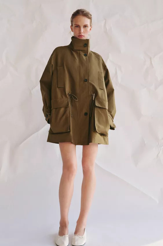 OVERSIZED PARKA ZW COLLECTION | Zara US