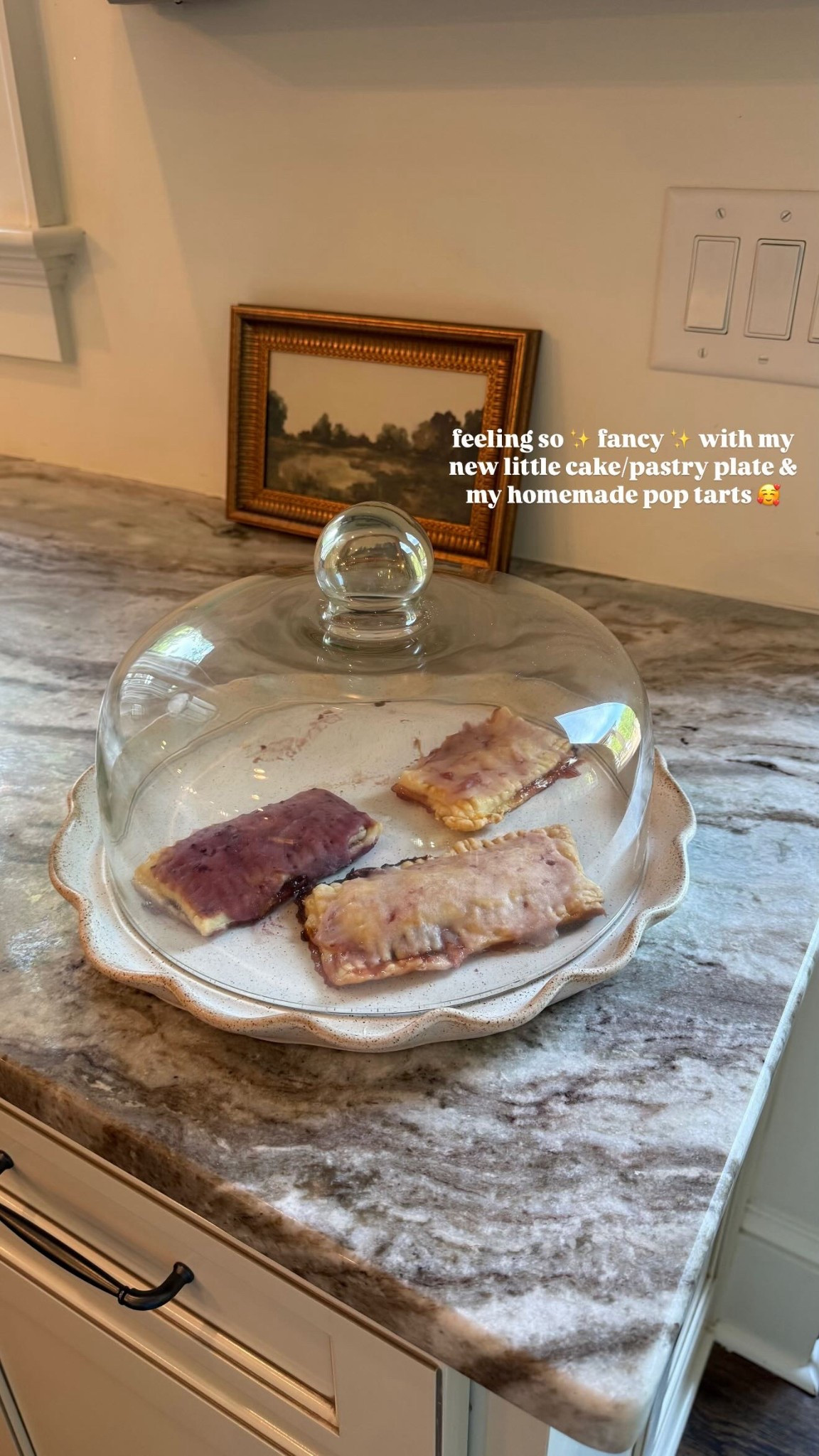 Cake plate with cover. Gorgeous. Pricey but 11/10 quality. Been wanting one of these for years 🥹🫶🏼 

Dessert plate with lid pastry dish cover 


#LTKSeasonal #LTKStyleTip #LTKHome