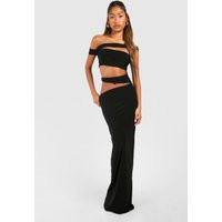 Womens Cut Out Maxi Dress - Black - 4 | boohoo (US & Canada)