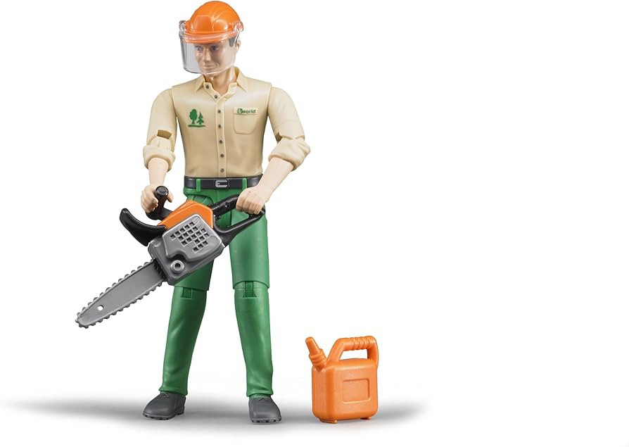 Bruder Logging Man with Accessories | Amazon (US)