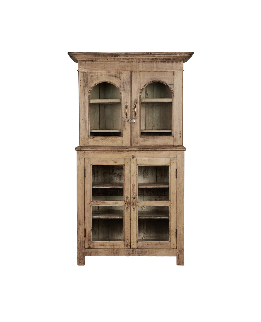 Olive Ateliers Vintage Wood Cabinet - Bleached from India | Olive Ateliers