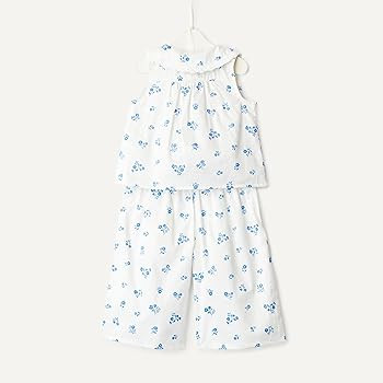 Amazon Essentials x Sofia Grainge Toddlers and Baby Girls' Cotton Sateen Sleeveless Top and Pants... | Amazon (US)