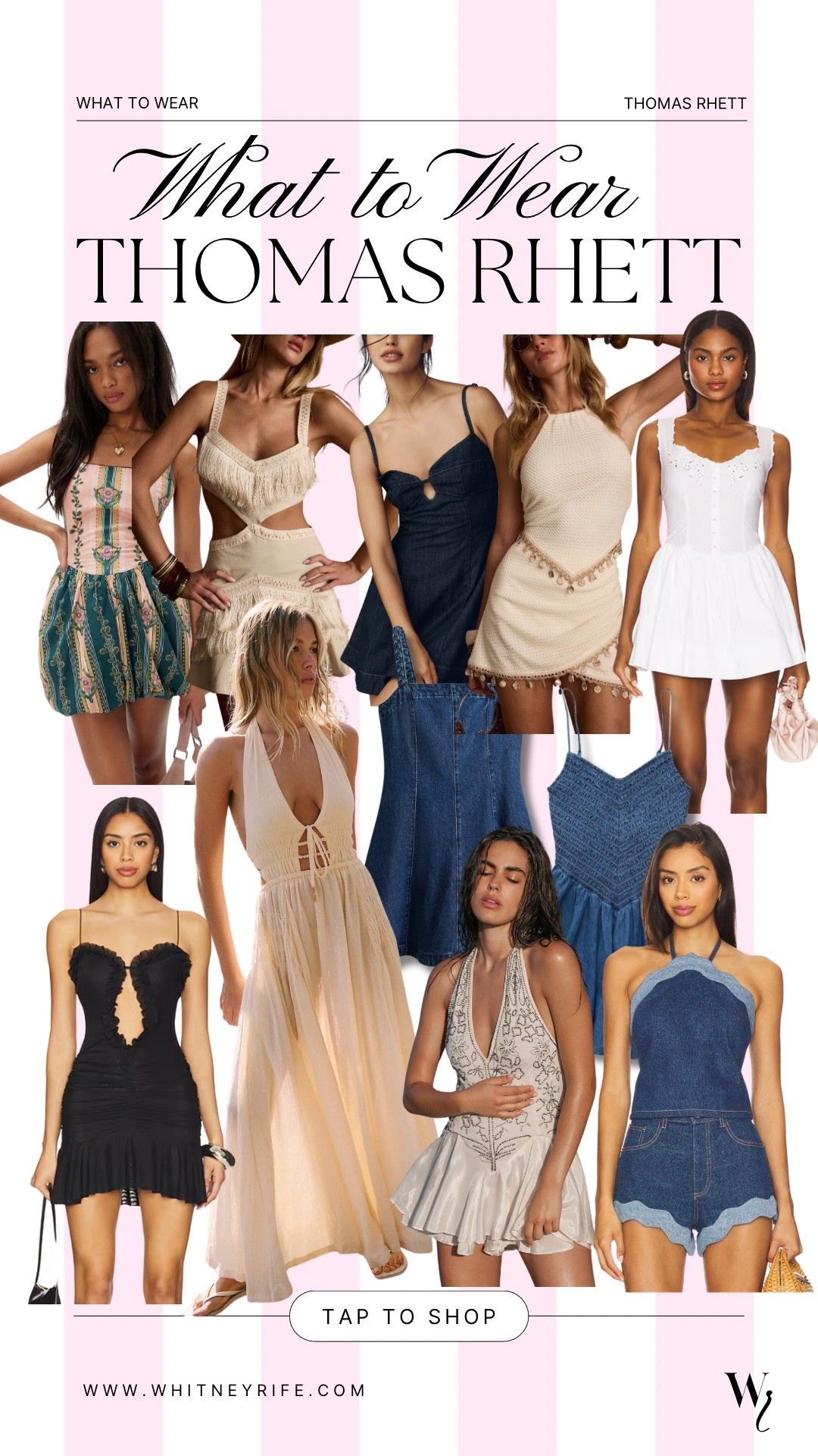 What to wear to a Thomas Rhett concert, country concert outfit idea 

#LTKFindsUnder50 #LTKStyleTip #LTKSeasonal