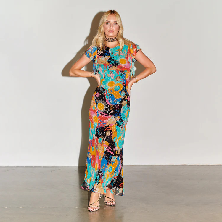 Lunar Treasure Maxi Dress | Never Fully Dressed US