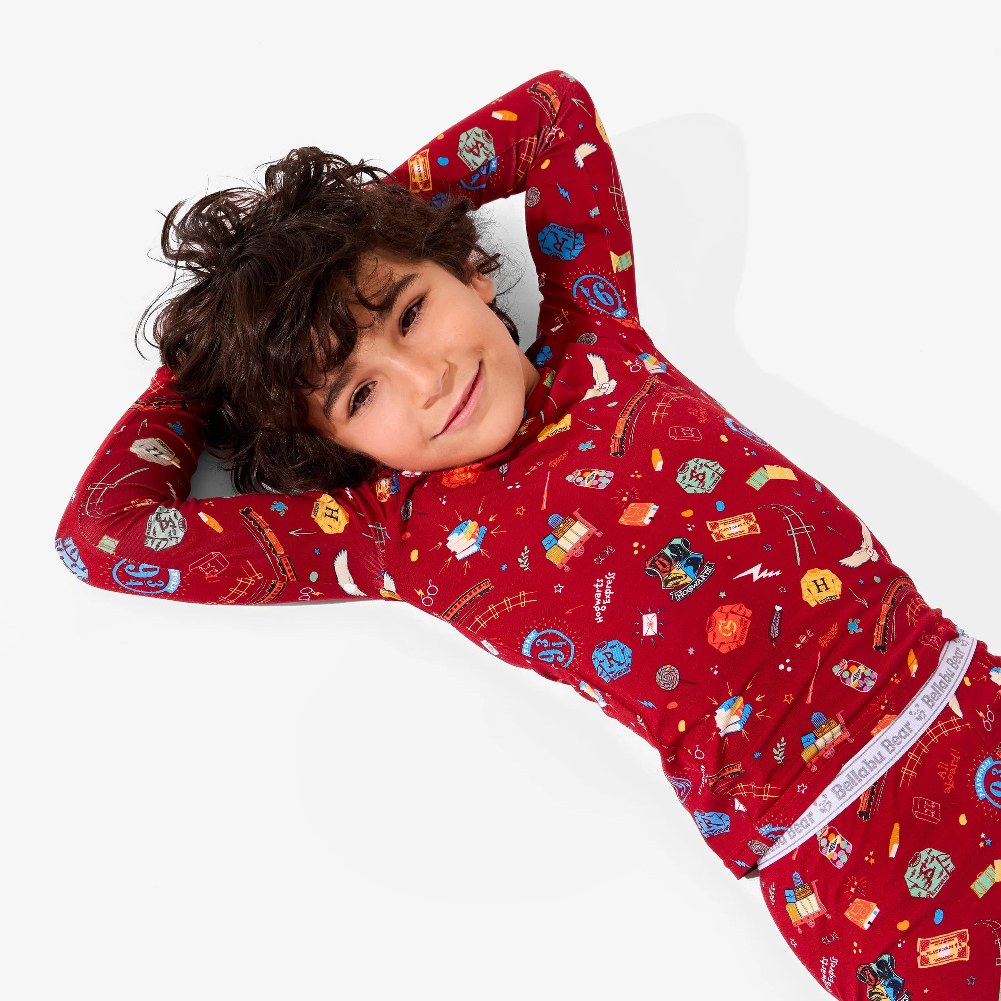 Hogwarts Express Bamboo Kids Pajamas | Bellabu Bear