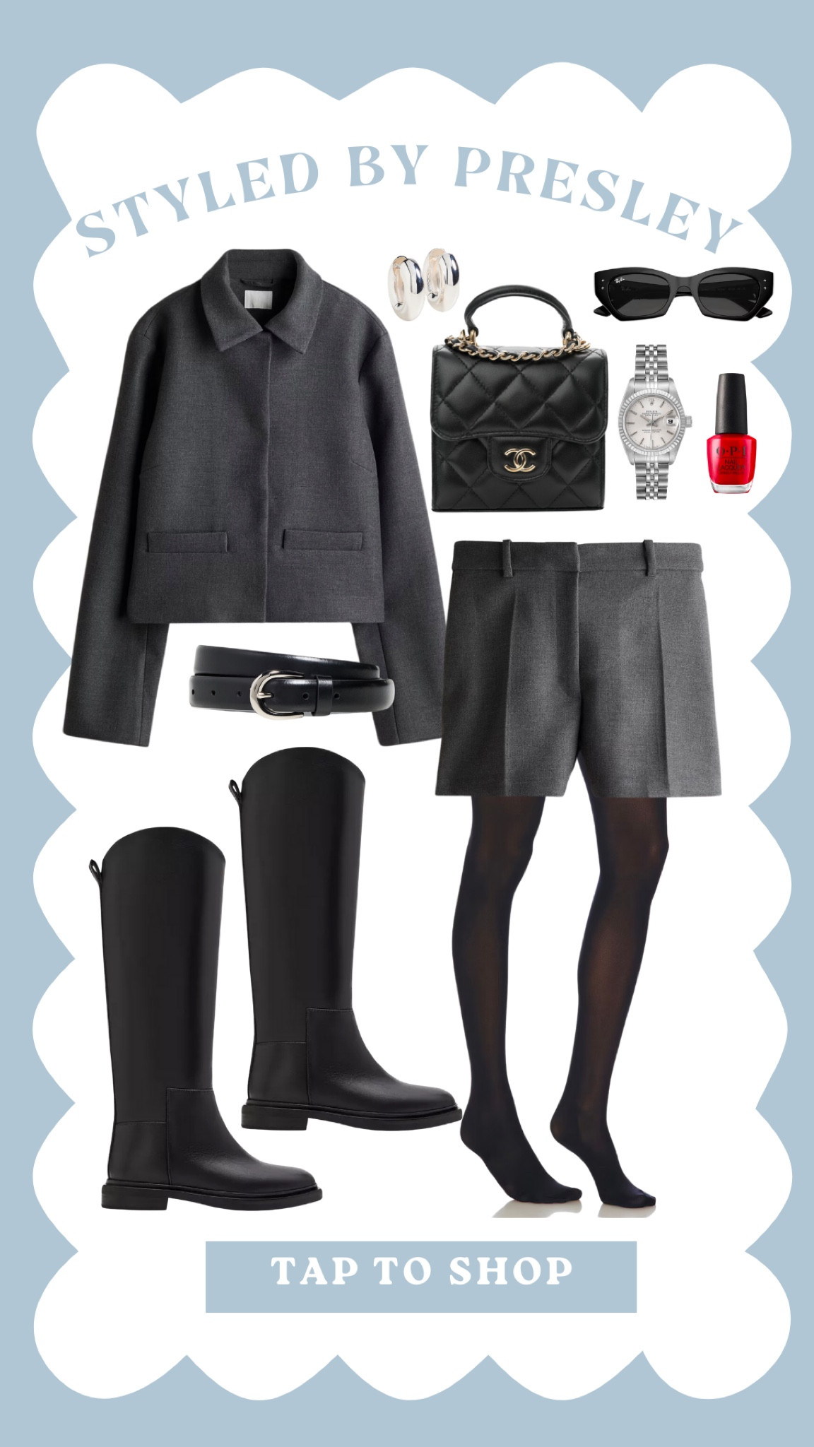 Still not over these boots! They’re too good — especially for the price! Also loving this H&M set! 🖤 

#LTKSeasonal #LTKShoeCrush #LTKSaleAlert