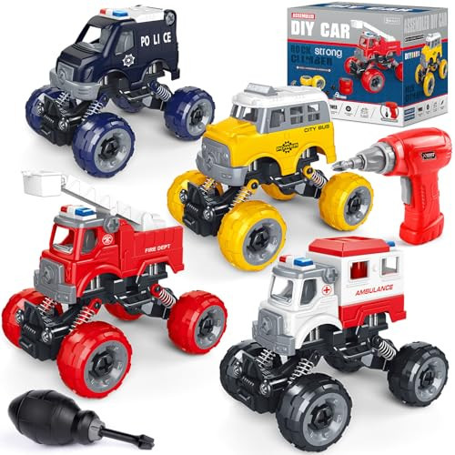 LUDILO Take Apart Toys for 6 Year Old Boy Gifts Kids Boy Toys Age 4-6-8 | Amazon (US)
