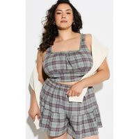Plaid Corset Top in Multi | Torrid (US & Canada)