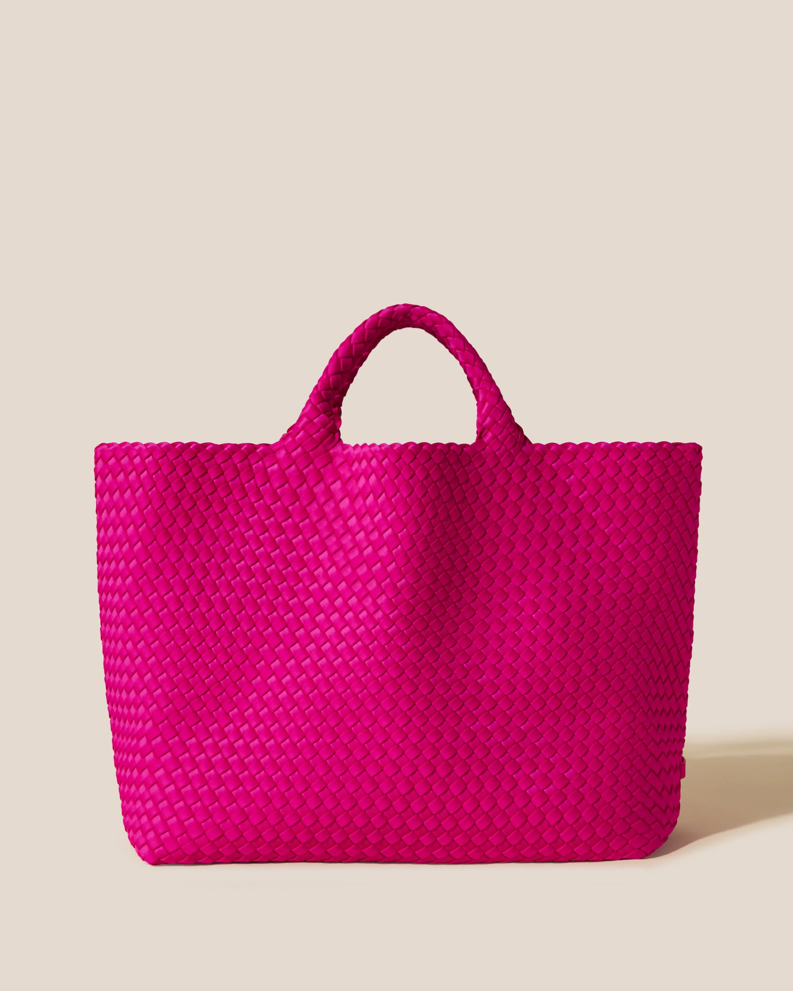 St. Barths Large Tote | Miami Pink | Naghedi