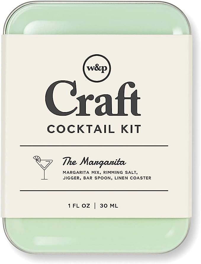 W&P Craft Margarita Cocktail Kit, Mini Portable Carry On Travel Cocktail Kit, Great Gifts for Him... | Amazon (US)