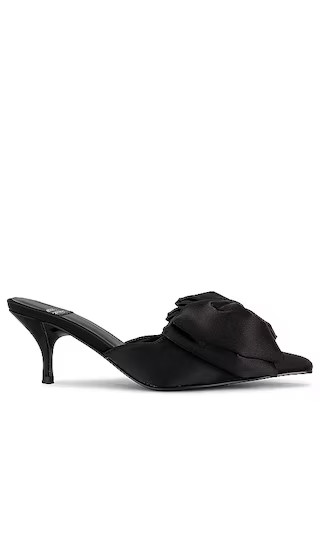 Ribbons Mule in Black | Revolve Clothing (Global)