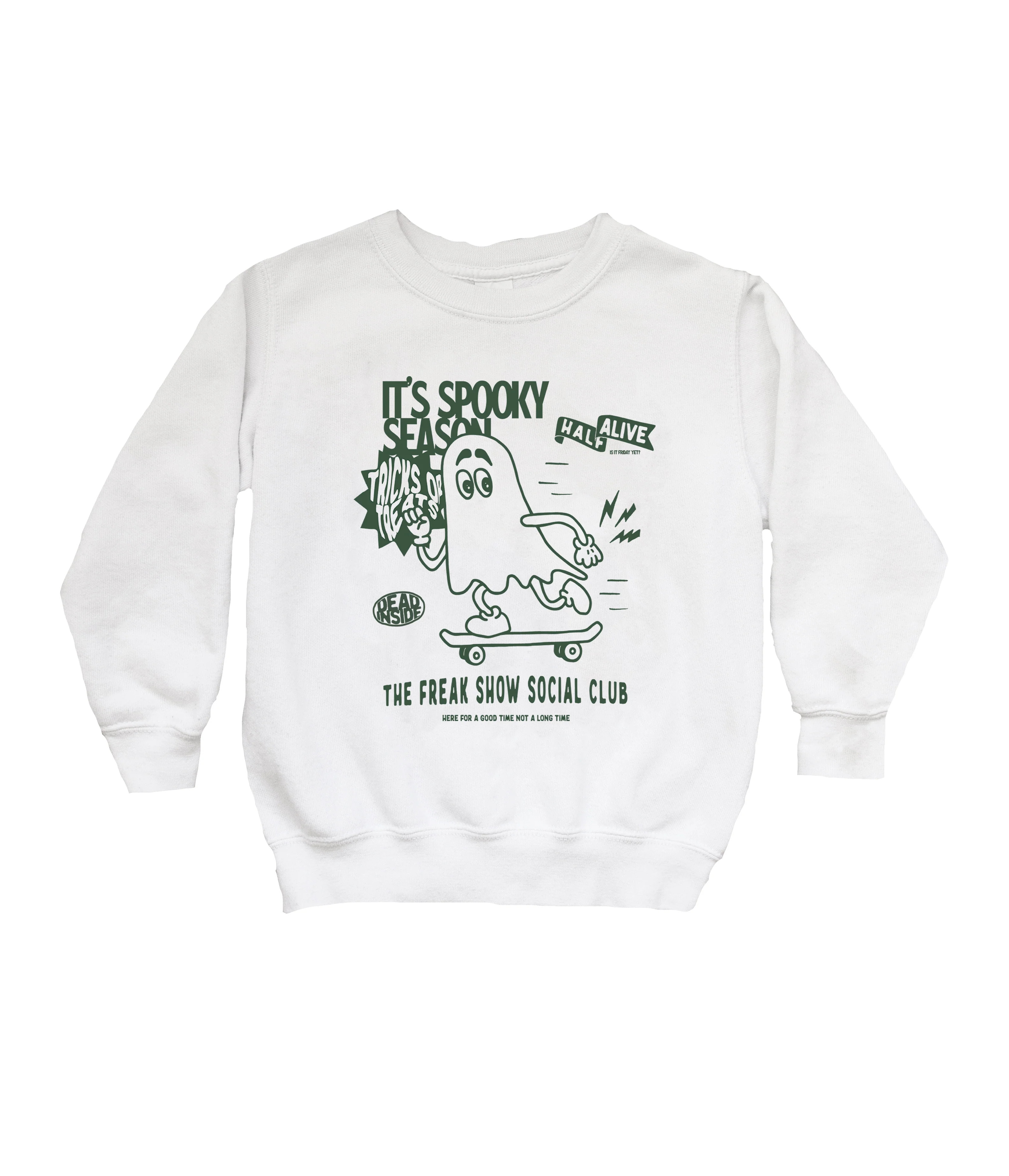 Freak Show Social Club Youth Crewneck | Shop Kristin Jones