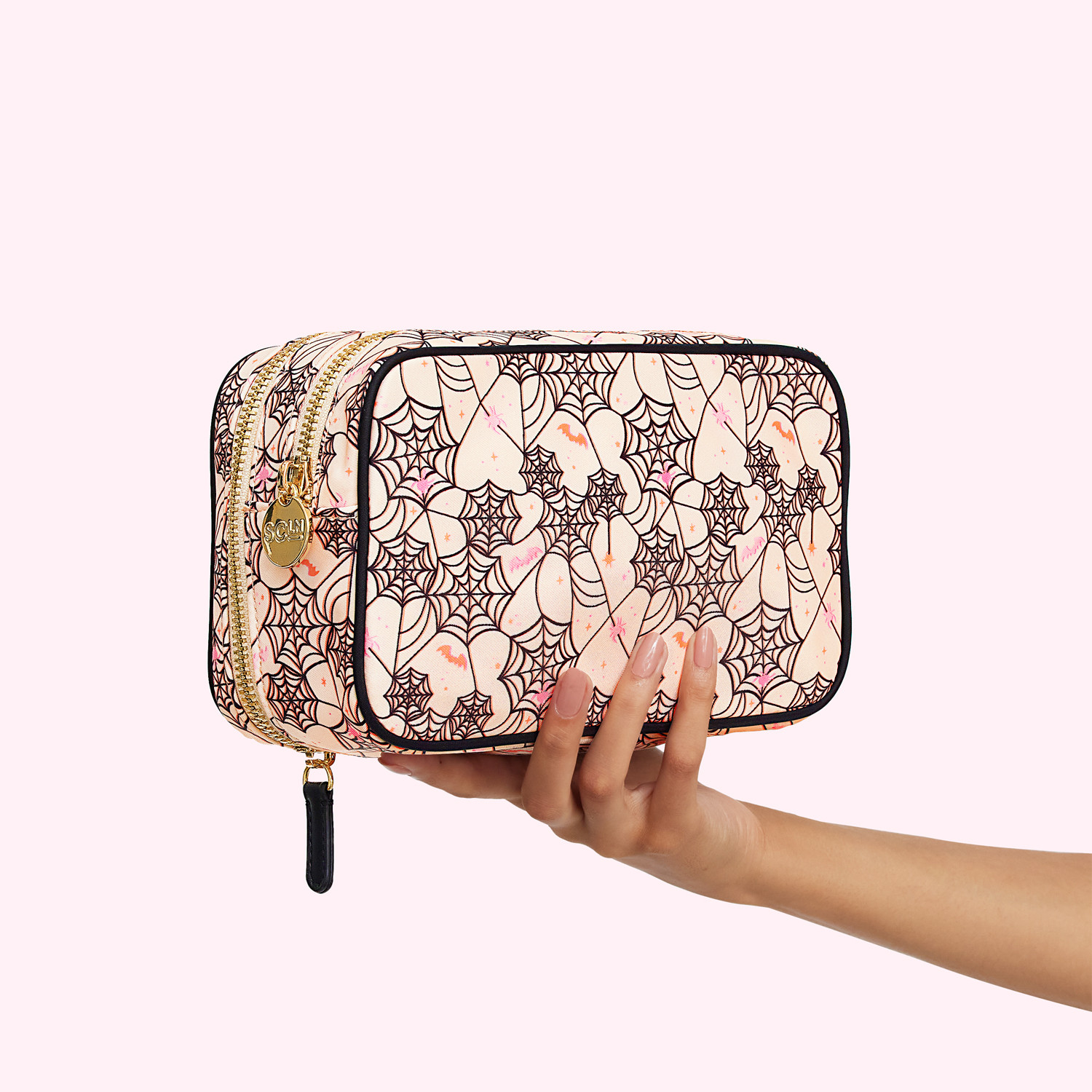 Disney Halloween Double Zip Makeup Travel Pouch - Customizable | Stoney Clover Lane | Stoney Clover Lane