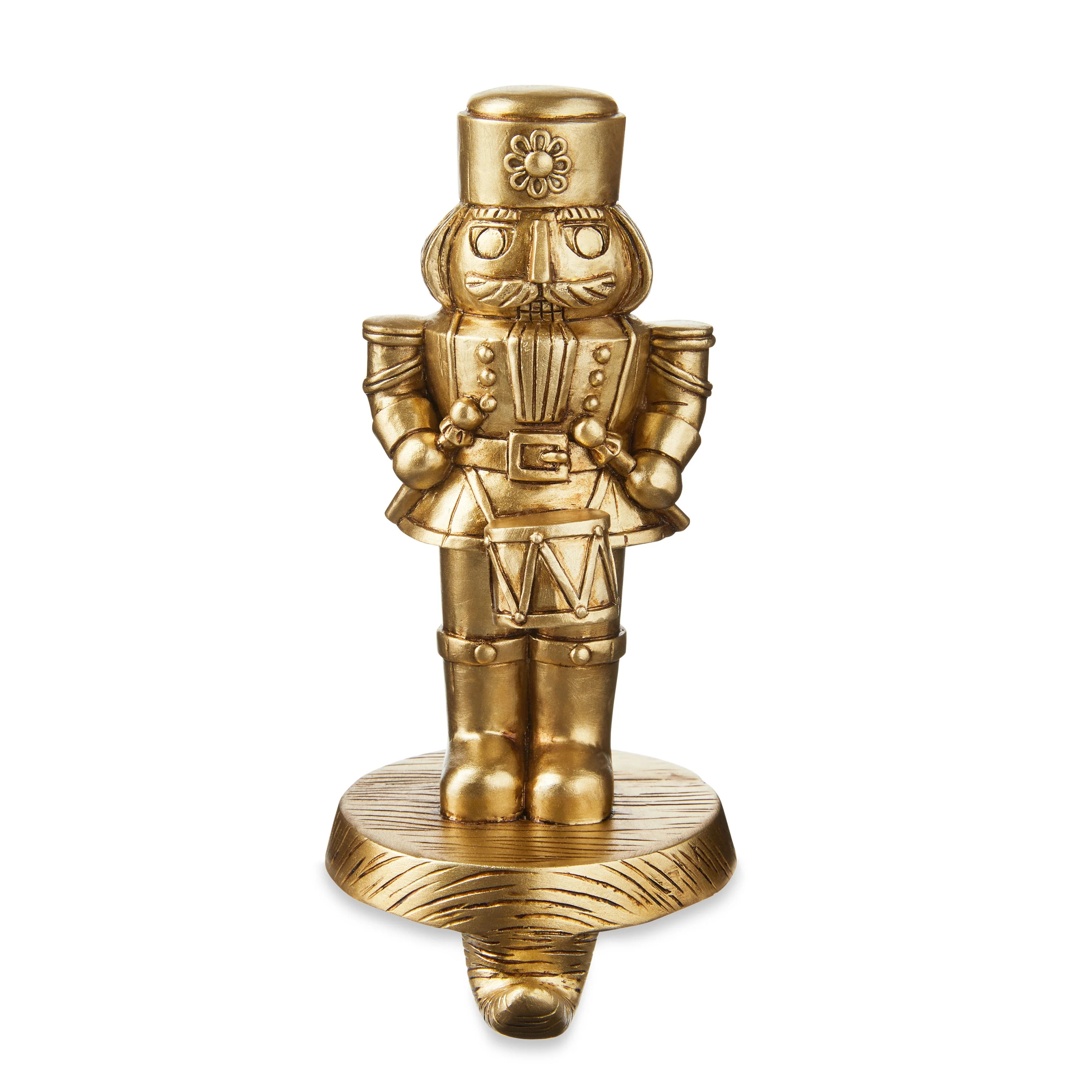 Holiday Time 2pk Polyresin Nutcracker Stocking Holder | Walmart (US)