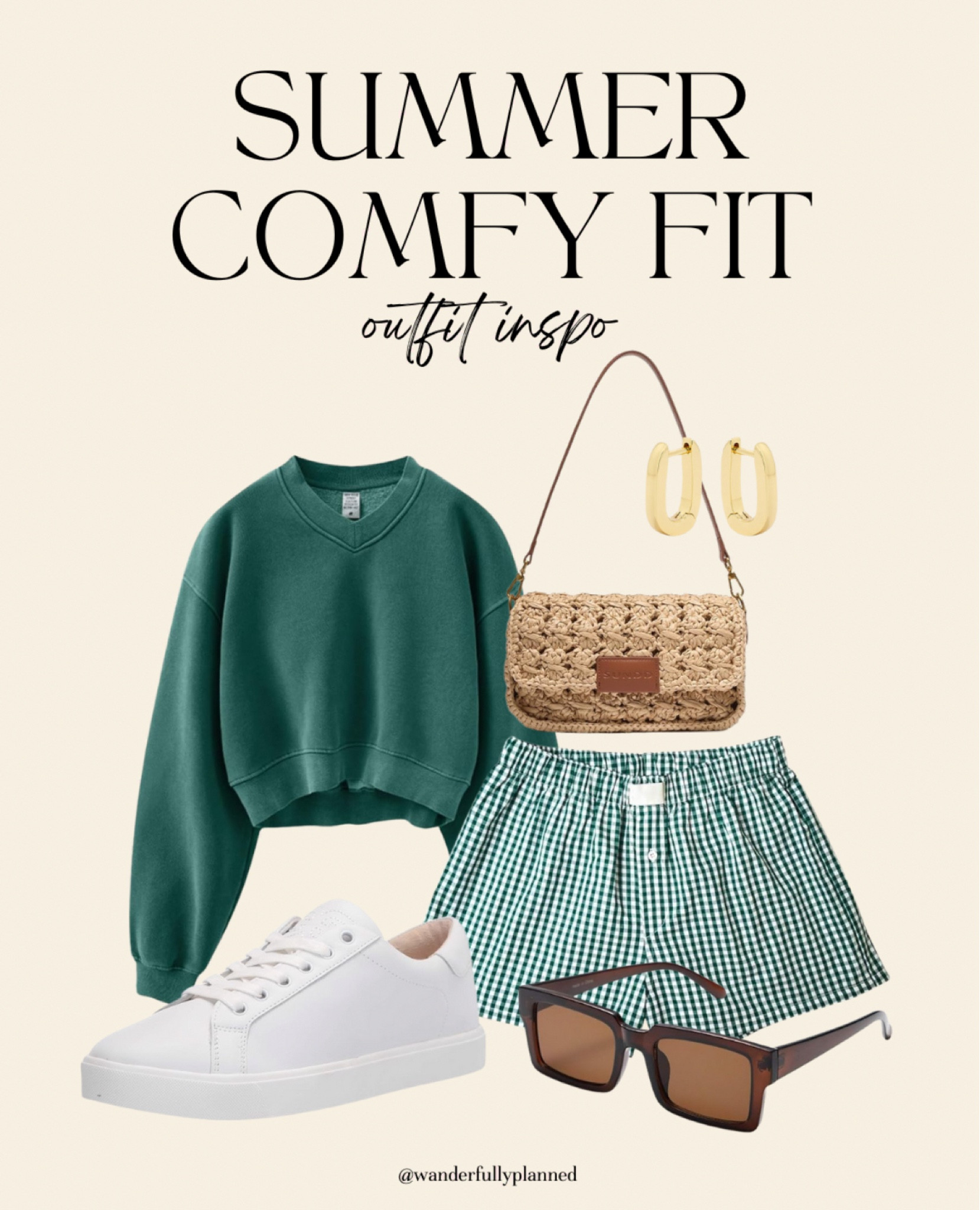 Summer Comfy Outfit Inspo💚 #summeroutfit #comfyoutfit