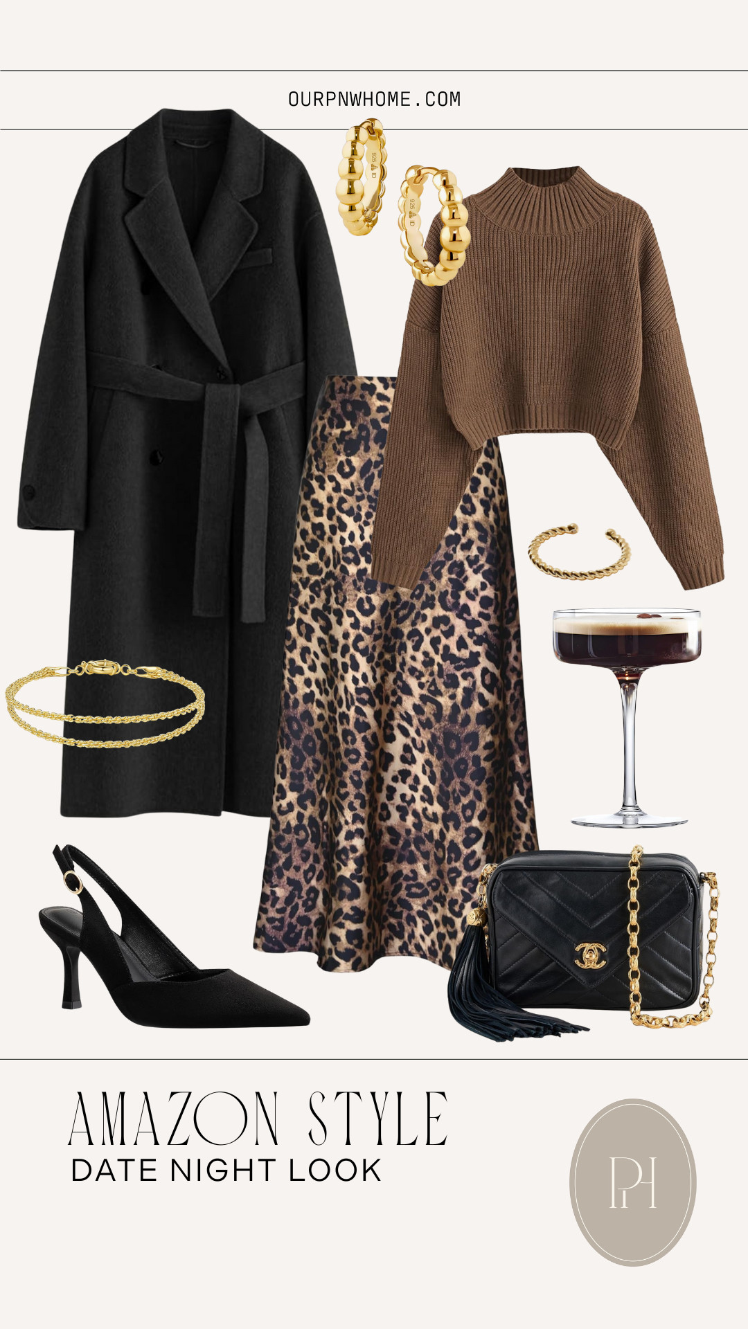 Amazon finds that are perfect for a winter date night!

leopard print skirt, satin midi skirt, brown sweater, mock turtleneck sweater, black coat, winter coat, dress coat, winter trench coat, gold earrings, hoop earrings, gold ring, gold bracelet, gold jewelry, gold accessories, neutral fashion, winter fashion, winter style, winter look, winter outfit, coup glasses, girls night out, black slingback heels, high heels, black shoes, designer handbag, black handbag, crossbody handbag, black purse, winter chic 

 #LTKHoliday #LTKootd #LTKSeasonal