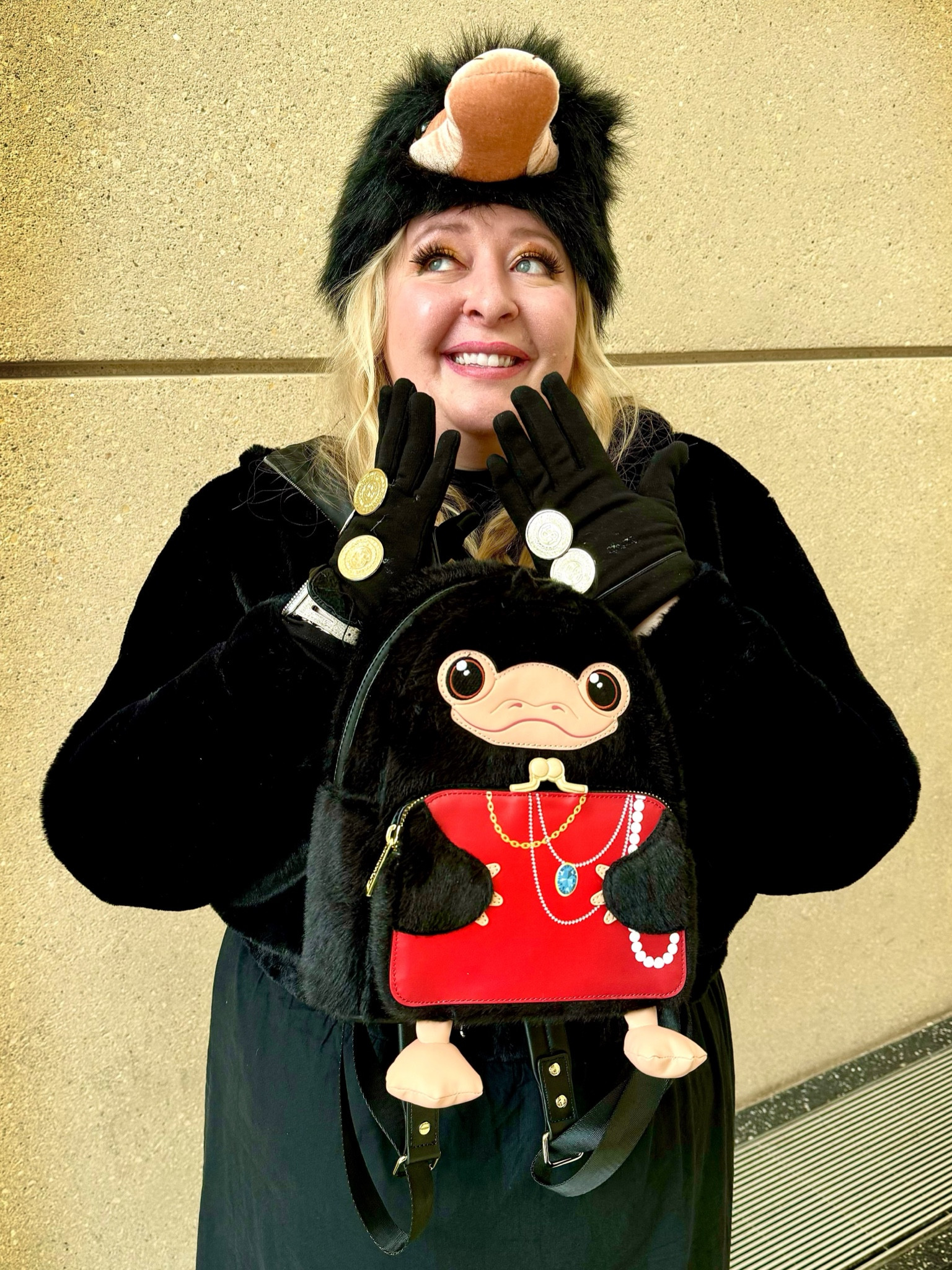 The cutest niffler backpack! 🎒 

#LTKitbag #LTKGiftGuide #LTKstyletip