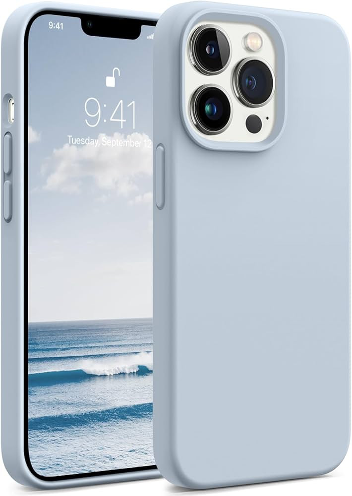 AOTESIER iPhone 13 Pro Phone Case,Liquid Silicone Ultra Slim Shockproof Protection Phone Case wit... | Amazon (US)